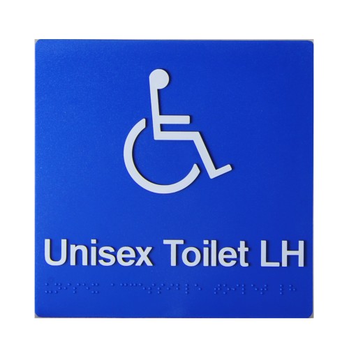 Braille Signs Poly Blue