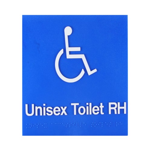 Braille Signs Poly Blue