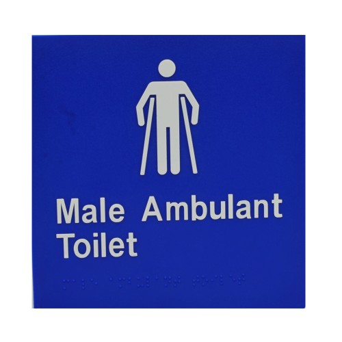 Braille Signs Poly Blue